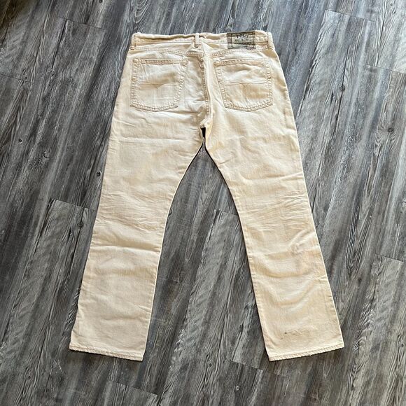 Polo ralph lauren bootcut jeans natural denim 36x30 - Picture 2 of 12